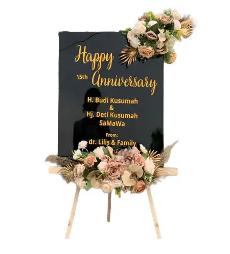 Papan Bunga Akrilik Ingin Jaya